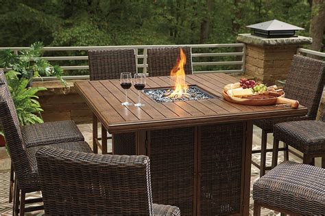 Fire Table Set / Fire Pit Set Clearance Used Table Tables And Chairs ...