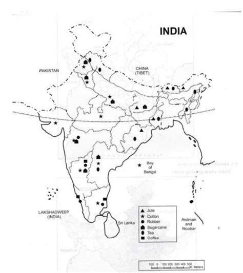 CBSE Class 10 Social Science Important Maps of India