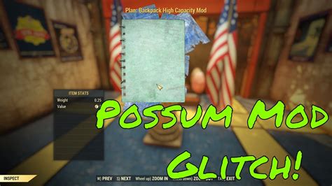 Fallout 76 Possum Badge Glitch - YouTube