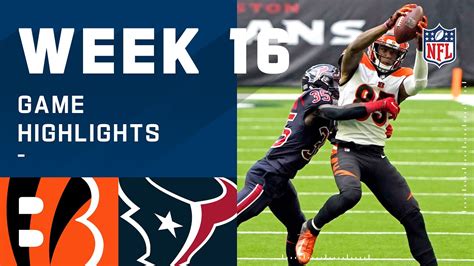 Bengals vs. Texans Week 16 Highlights | NFL 2020 - YouTube