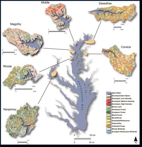 Land Use in Chesapeake Bay Watershed Influences Aquatic Health of Tributaries - NCCOS - National ...