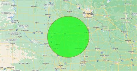 Understanding The Significance Of A 100-Mile Radius Map - Idaho Legislative District Map 2024