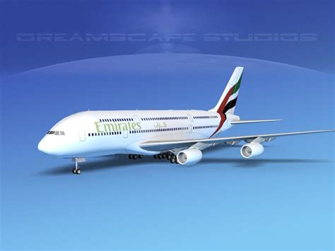 3d model airbus a380