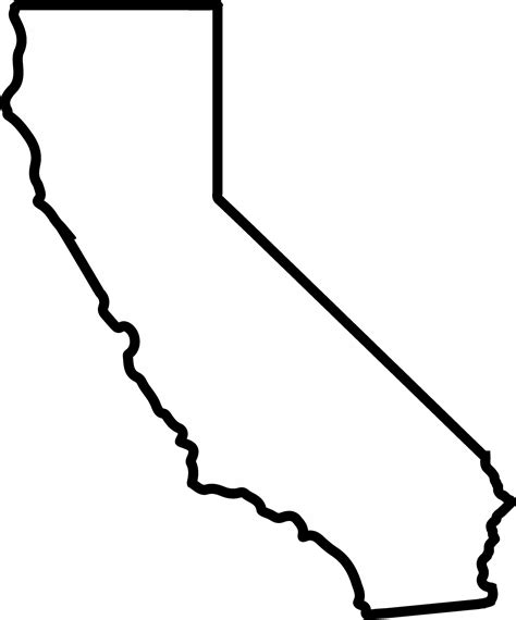 California Outline | Free download on ClipArtMag