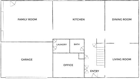 Original Floor Plan - Hampton House | A Renovation Story