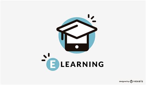 Descarga Vector De Diseño De Logo De E Learning