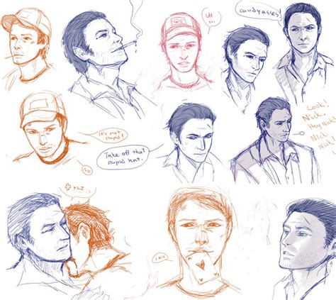 L4D2 Nick+Ellis Sketches by Cizu on DeviantArt