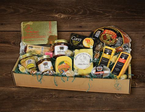 Shisler’s Cheese House Deluxe Gift Box - Best Gift Basket Online