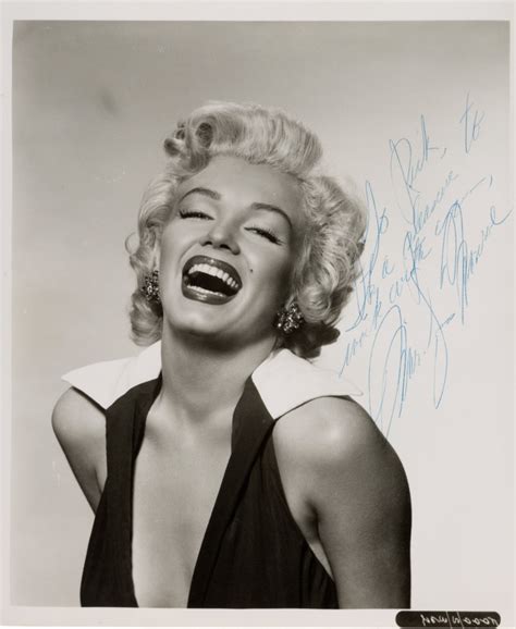 Monroe signed photo - Autograph Live