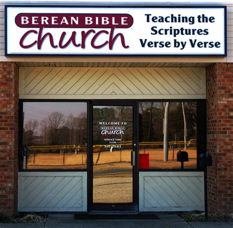 Berean Bible Church: Our Location