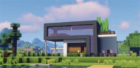 I made a modern house in survival. It took me 6 hours to collect materials and build. Hope you ...