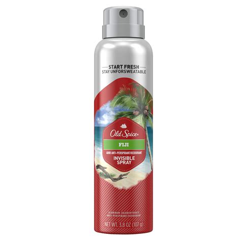 Old Spice Fresher Invisible Spray Fiji Antiperspirant & Deodorant - Shop Deodorant ...