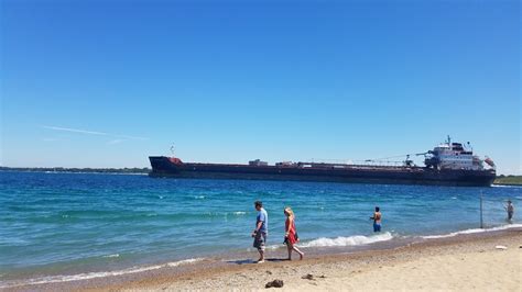 Across North America: Lighthouse Park & Beach in Port Huron Michigan