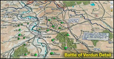 Battle of verdun map - hacgator