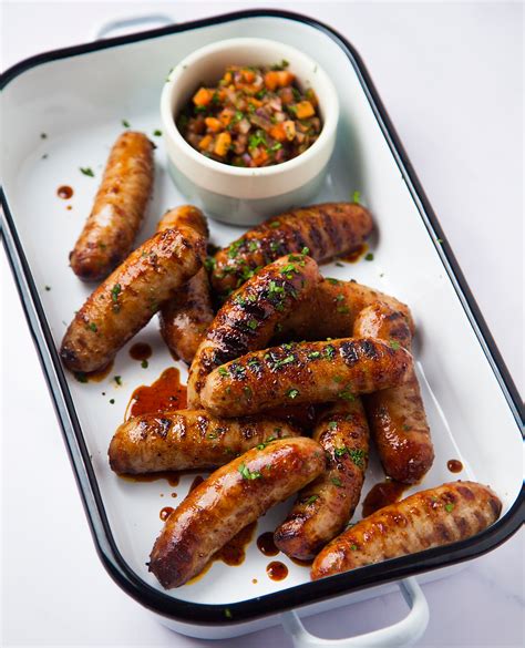 BBQ honey sausages | Recipe | Sausage, Food, Barbecued sausages