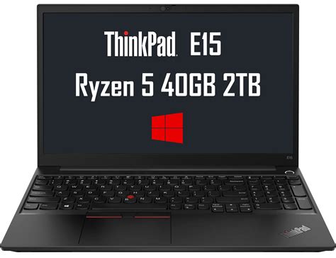 Buy Lenovo ThinkPad E16 (16" Touchscreen FHD, AMD Ryzen 5 7530U, 40GB RAM, 1TB PCIe SSD, (8-Core ...