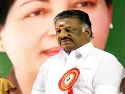 Panneerselvam justifies son’s wish to contest Lok Sabha elections | Chennai News - Times of India