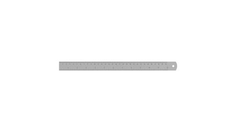 30cm metal ruler model - TurboSquid 1658134