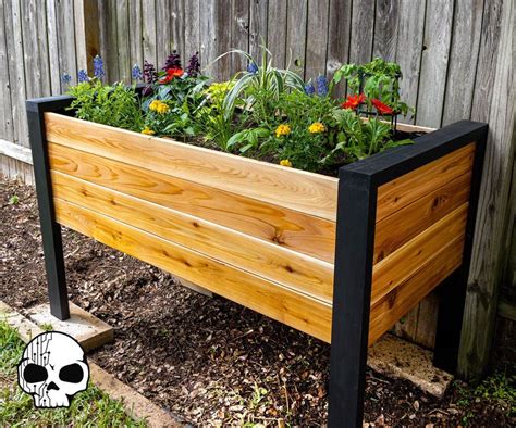 How to Make a DIY Raised Planter Box | Raised planter boxes plans ...