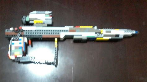 LEGO FULL AUTO RUBBER BAND GUN new mechanism - YouTube