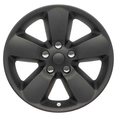 20" DODGE RAM 1500 MATTE BLACK wheel skin set (Fits 13-18) - Pacific Rim