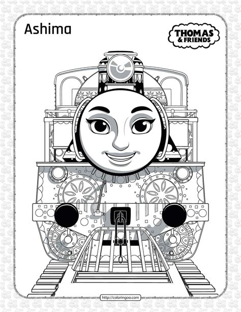 30+ Thomas and Friends Coloring Pages (Free Pdf Printables)