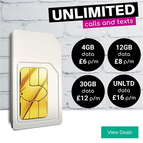 Cheapest SIM Only Deals with Unlimited 5G Data January Flash Sale - Phones LTD