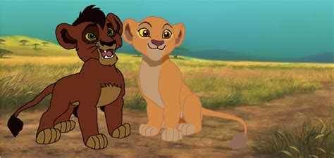 Kiara and Kovu by AndrewShilohJeffery on DeviantArt