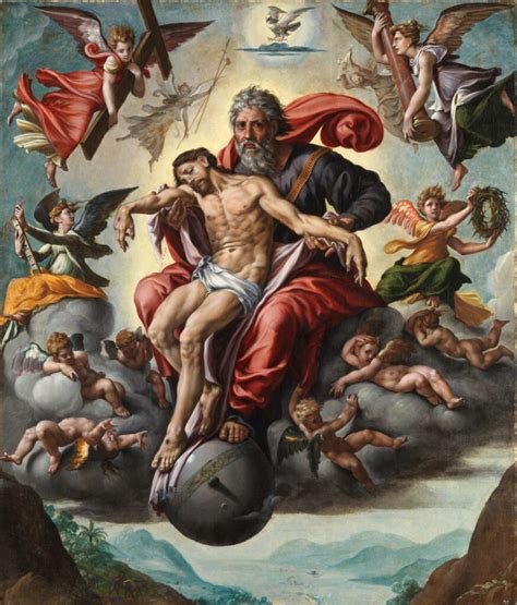 "The Holy Trinity" by Jan Cornelisz Vermeyen | Daily Dose of Art