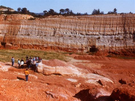 Bauxite en Provence - Formation de la bauxite