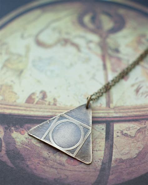 Hermetic Seal of Light Alchemy symbol necklace Quintessence