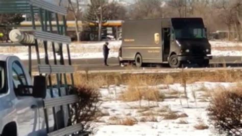UPS Delivery Driver Caught on Camera Throwing Packages Out of Truck - YouTube