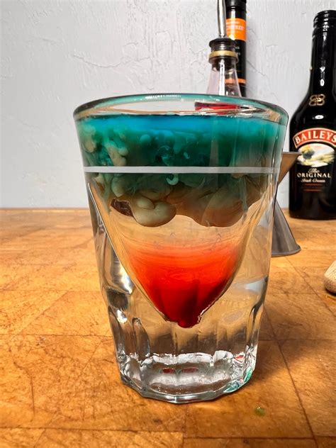 Alien Brain Hemorrhage - a spooky shot | Occasional Cocktails