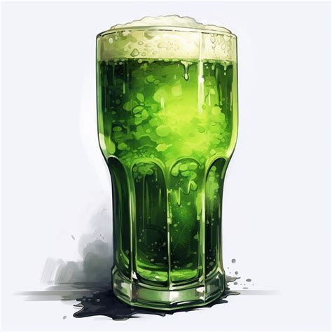 St. Patrick's Day Green Beer Art Free Stock Photo - Public Domain Pictures