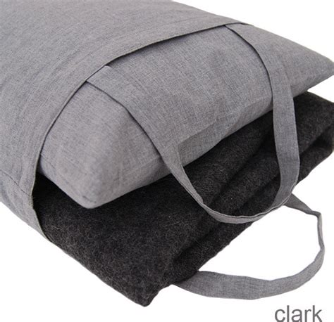 Travel Blanket/Pillow Set by Area - Contemporary - Blankets - by HORNE