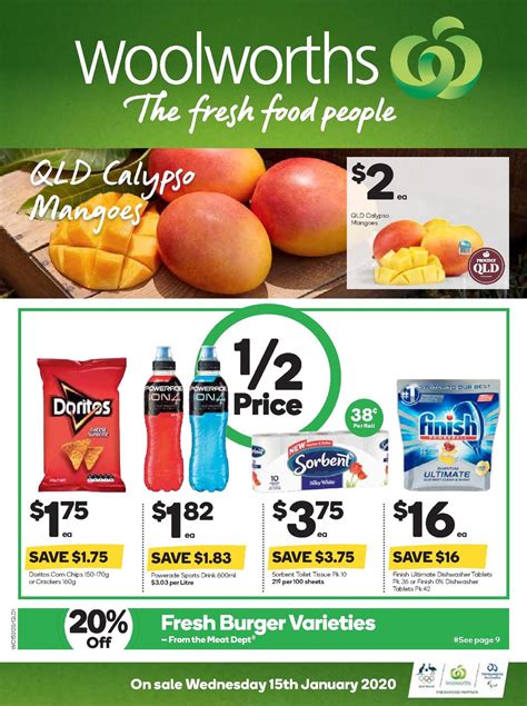 Woolworths Catalogues & Specials from 15 January