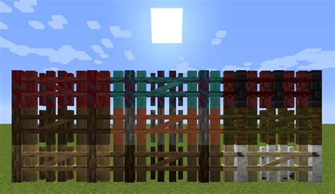 Better Fences and Gates Minecraft Texture Pack