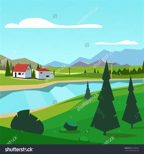 Beautiful scenery clipart - Clipground