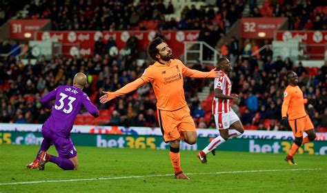 Mohamed Salah Goal Celebration vs Stoke City