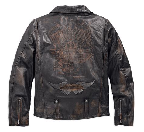 Harley Jackets Leather : Harley Davidson Mickey Rourke Biker Leather ...