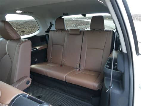 Third Row Legroom Toyota Highlander