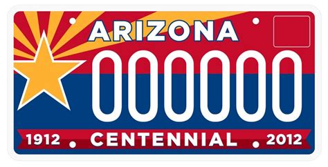 License plates celebrate Az's centennial