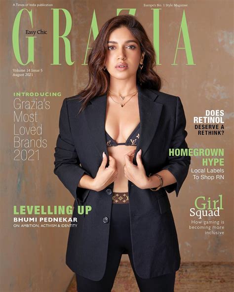 Bhumi Pednekar Turns Up The Heat As Cover Girl Of Fashion Magazine, See The Diva's Sexy Pictures ...