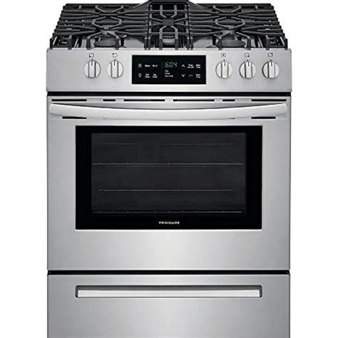 Frigidaire FFGH3054US 30 Inch Freestanding Gas Range with 5 Burners, Sealed Cooktop, 5 cu. ft ...