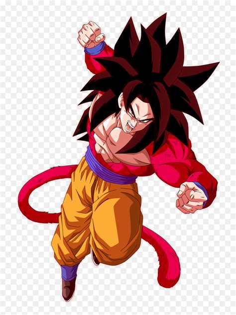 Goku Super Saiyan 4 Png, Transparent Png - vhv