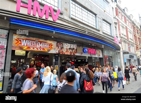 HMV store, Oxford Street, London, England Stock Photo, Royalty Free Image: 30494123 - Alamy