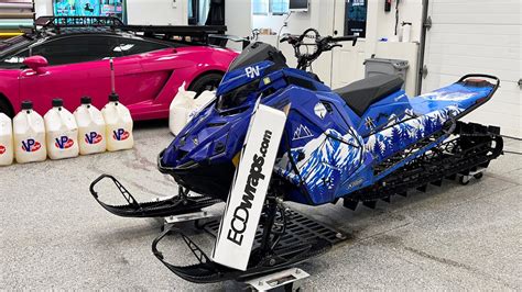 Completely Transforming my Polaris Snowmobile - YouTube