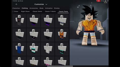 A much better outfit for goku! (Roblox) - YouTube