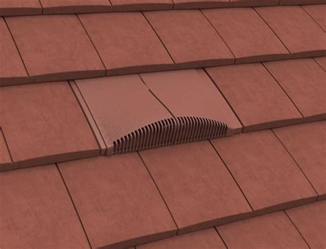 Manthorpe GTV-IP Interlocking Plain Tile Ventilator - Antique Red | Roofing Superstore®