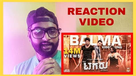 Tagaru- Balma Song #REACTION Video | Dr.Shiva Rajkumar, Dhananjay ...